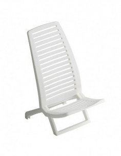 SILLA PLAYA POLIPROPILENO BCA 2