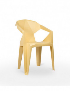 SILLON RESINA AMARILLO DELTA 2