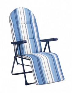 TUMBONA RELAX ACERO AZUL 2