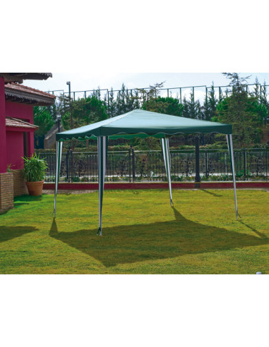 CENADOR METAL VERDE/BLANCO