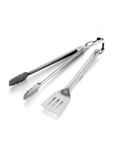 JGO. 2 PZAS BARBACOA INOX 2