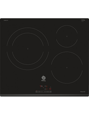 PLACA INDUCCION 3 ZONAS