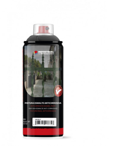 PINTURA SPRAY ANTICORROS NEGRO