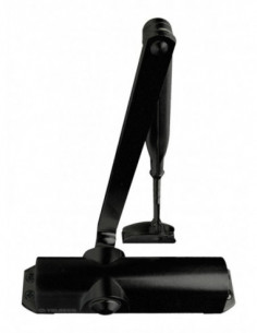 CIERRAPUERTA CR NEGRO UNIK3500