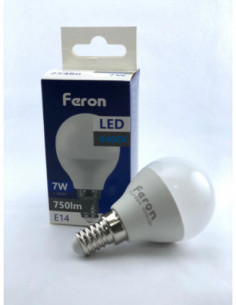 LAMPARA LED ESFERICA E14 LF...