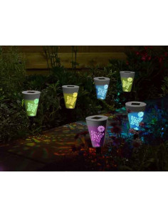 LAMPARA SILUETA MARIPOSAS LED