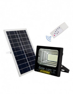FOCO SOLAR C/MANDO 120 LEDS