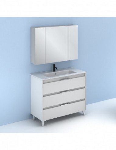 SET SUKI 100 3C BLANCO BRILLO