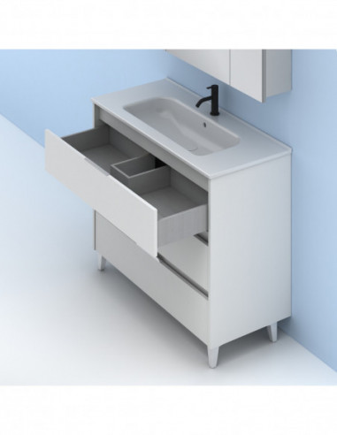 SET SUKI 100 3C BLANCO BRILLO