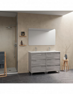 SET SUKI 120 6C GRIS ARENADO