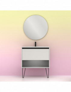 SET YOKO 80 1C1H BLANCO BRILLO