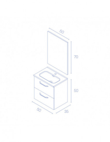 CONJUNTO 50 HONE 2C 35  BL1B