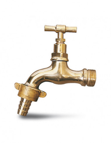 GRIFO CURVO MANGUERA PULIDO