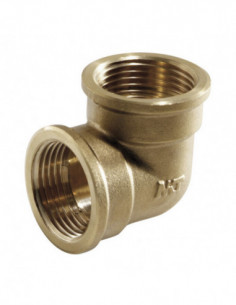 CODO 90º LATON ROSCADO H-H 2