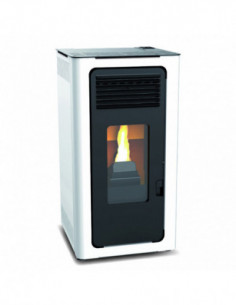 ESTUFA PELLET BLANCA AUDAX 2