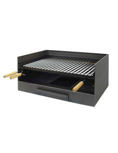 CAJON CON PARRILLA INOX 2