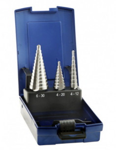 BROCA ESCALONADA HSS JGO 3 PZ 2