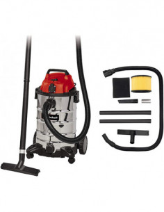 ASPIRADOR INOX SECO HUMEDO 30L 2