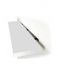 BALDA PARED BLANCA OCULTA 2