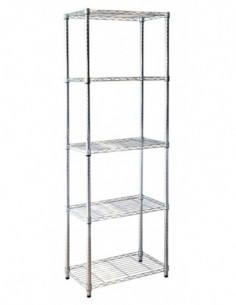 ESTANTERIA CROMADA STYLO 5 B. 2