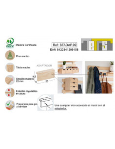 ADAPTADOR TETRIS PINO S/BARN 2