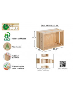 CAJA PINO S/BARN HOME BOX 2