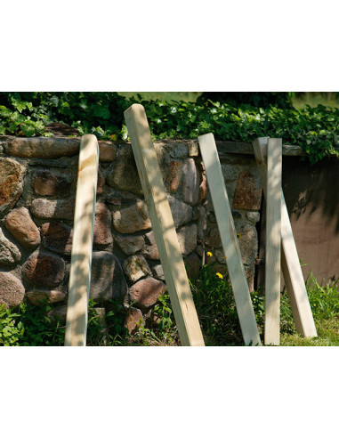 POSTE MADERA CUADRADO 9X9 CM