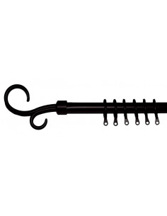 BARRA METAL EXT KIT TEIDE NEGR 2