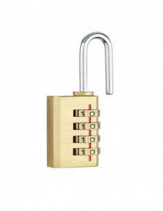 CANDADO COMB 4 NUM LATON 2