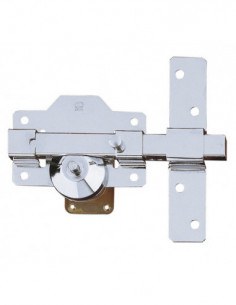 CERROJO SEGURIDAD CROMADO 2