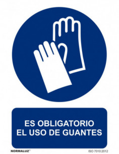 USO OBLIGATORIO DE GUANTES 2