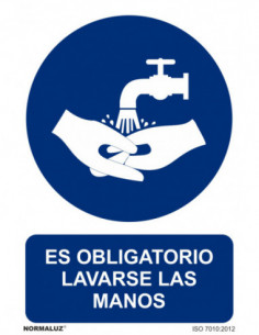 OBLIGATORIO LAVARSE LAS MANOS 2