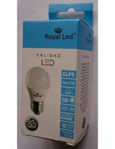 LAMPARA LED ESFERICA E-14 F... 2