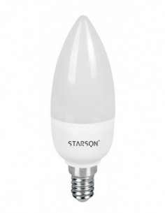 LAMPARA LED VELA E-14 F 450lm 2