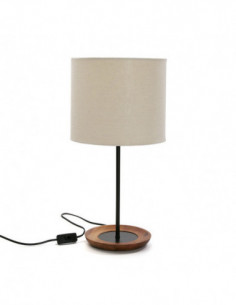 LAMPARA MESA AGUSTINE E27 60W 2