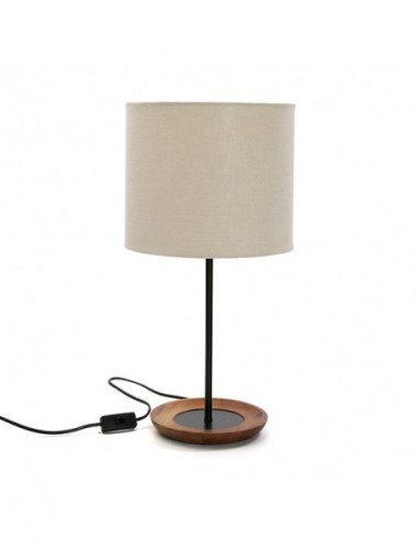 LAMPARA MESA AGUSTINE E27 60W