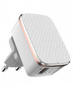 CARGADOR RED DUAL USB 2