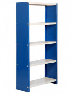 ESTANTERIA MET. AZUL 5 E. 2