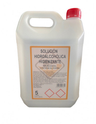 SOLUCION HIDROALCOHOL HIGIENIZANTE