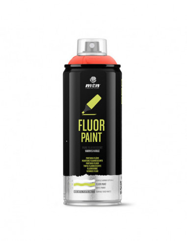 PINTURA AEROSOL ROJO FLUOR