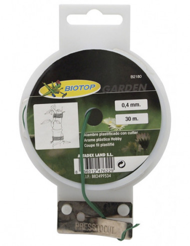 ALAMBRE PLASTIFICADO 30M 0,4MM