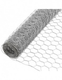 MALLA T.T GALVANIZADA 1X10 M