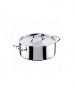 CACEROLA BAJA INOX VULCANO 2
