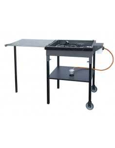 PAELLERO GAS PLANCHA C/RUEDAS 2