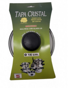 TAPA CRISTAL C/REGULADOR VAPOR 2