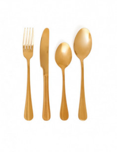 CUBERTERIA INOX CELEBRART ORO 2