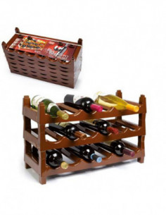 BOTELLERO APILABLE 6 BOTELLAS 2