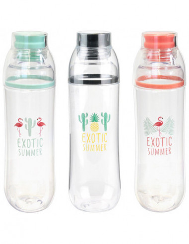 BOTELLA PLASTICO C/VASO