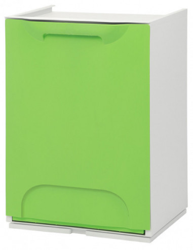 CUBO BASURA SELECTIVO VERDE