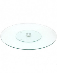 BANDEJA GIRATORIA CRISTAL 2